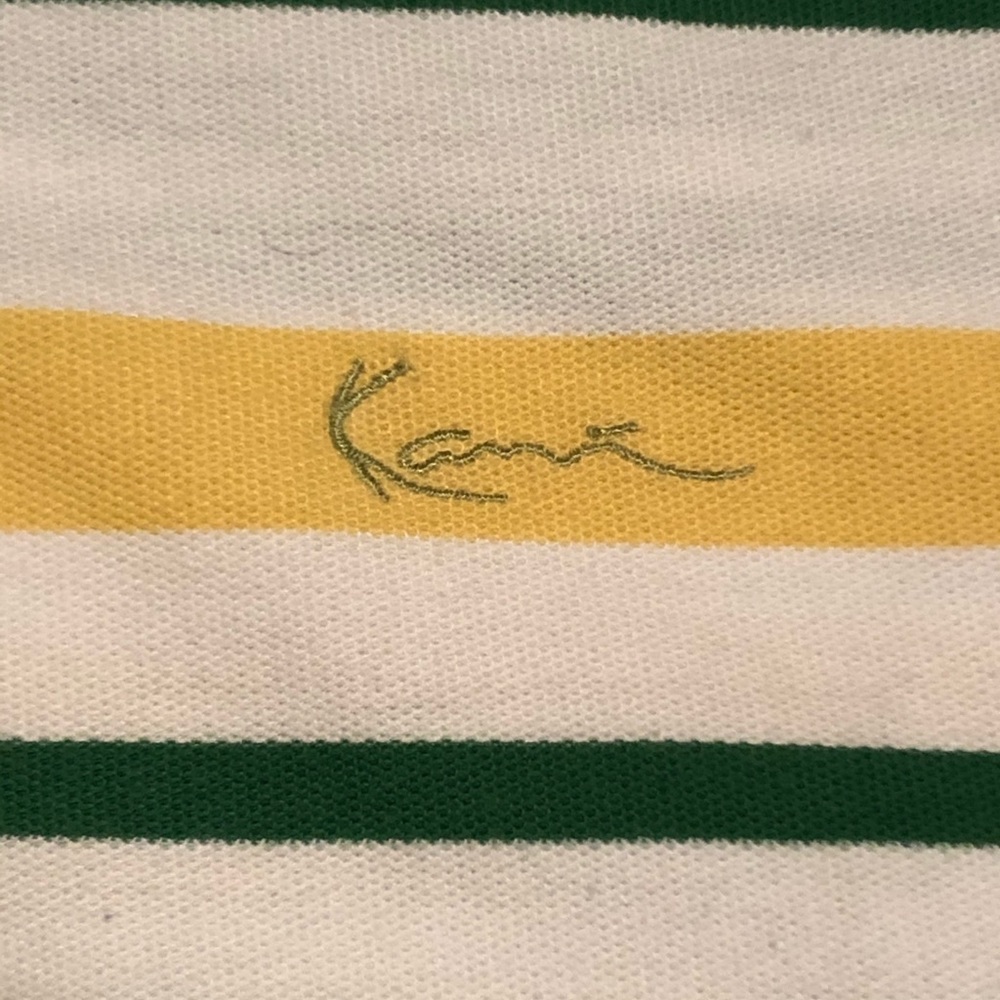 🔥VTG Karl Kani Gold Edition🔥rare polo XL